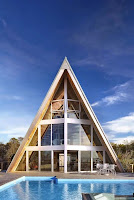Beautifully A-Frame House Design Transformed Into A Residence That Feels Completely New Without Forgetting Its Roots