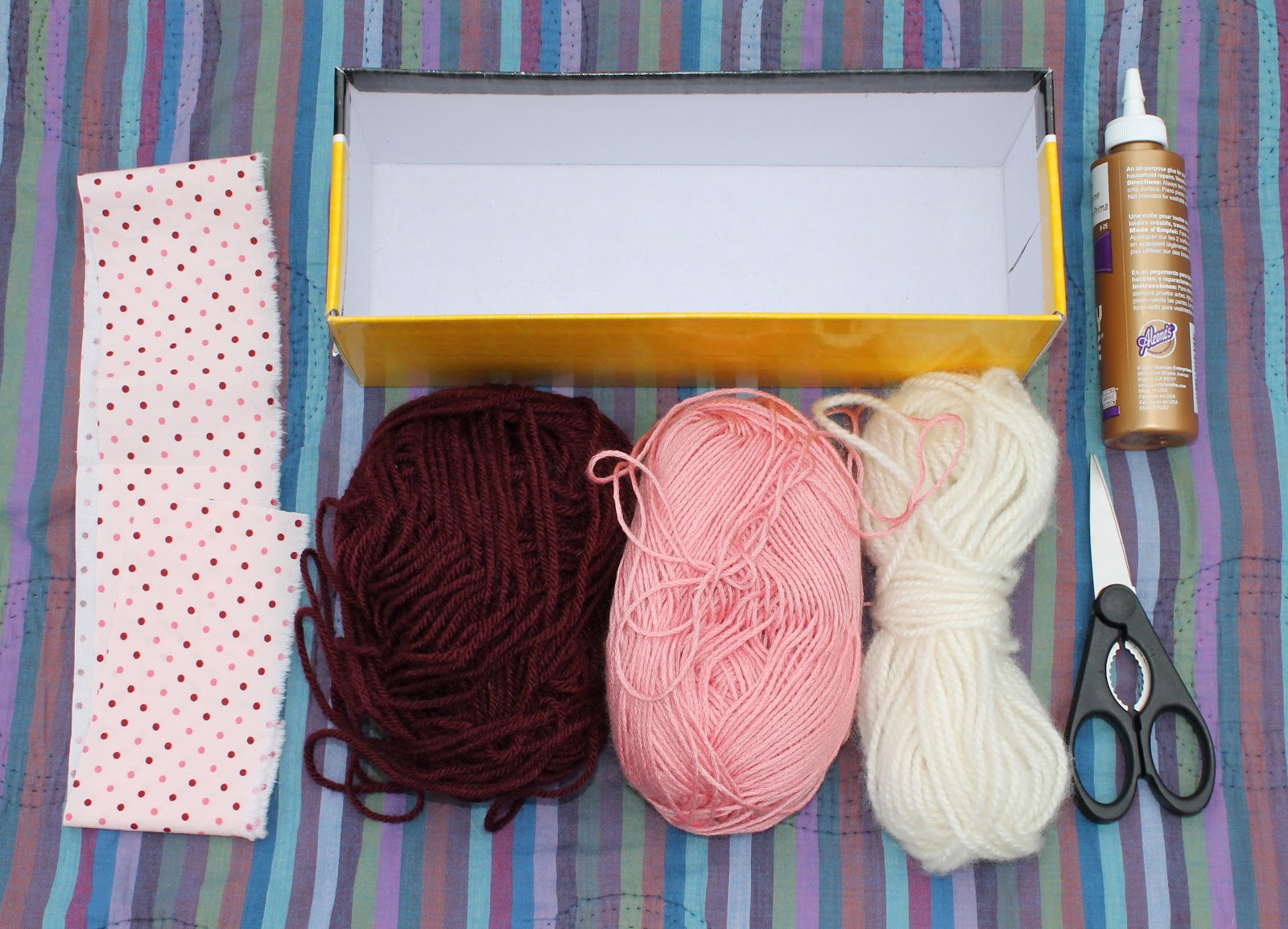 Crown Hill Yarn Wrapped Box