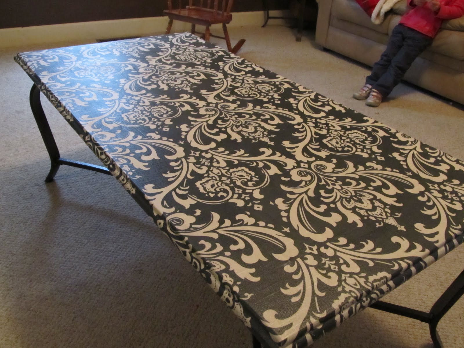 Inside 52 Coffee Table Decoupage Makeover