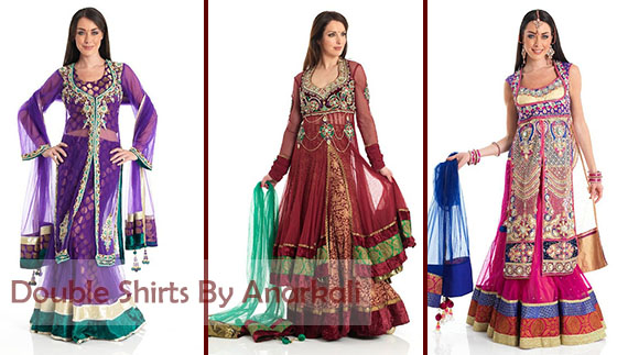 Double Shirt By Anarkali
