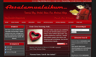 Template Gradient Red and Black