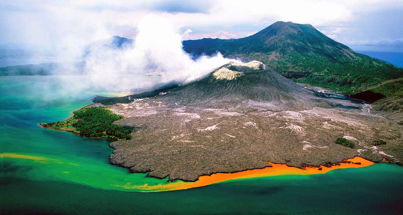 Volcano in Rabaul