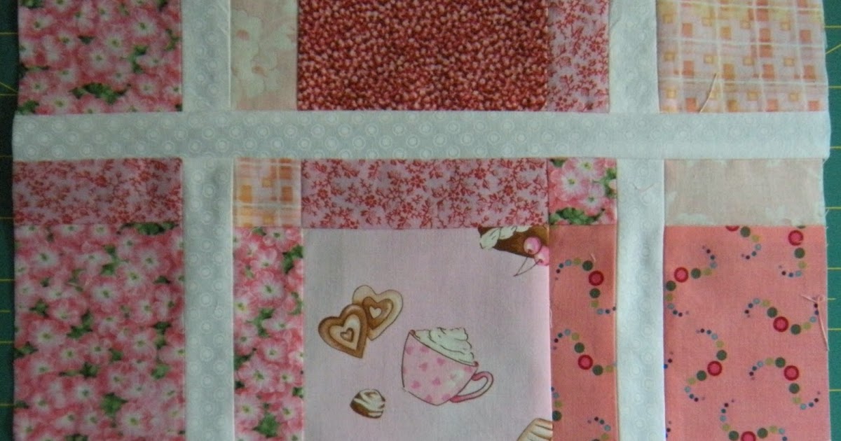 Life in the Scrapatch Easy Lattice Quilt Block