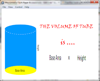 rumus volume tabung