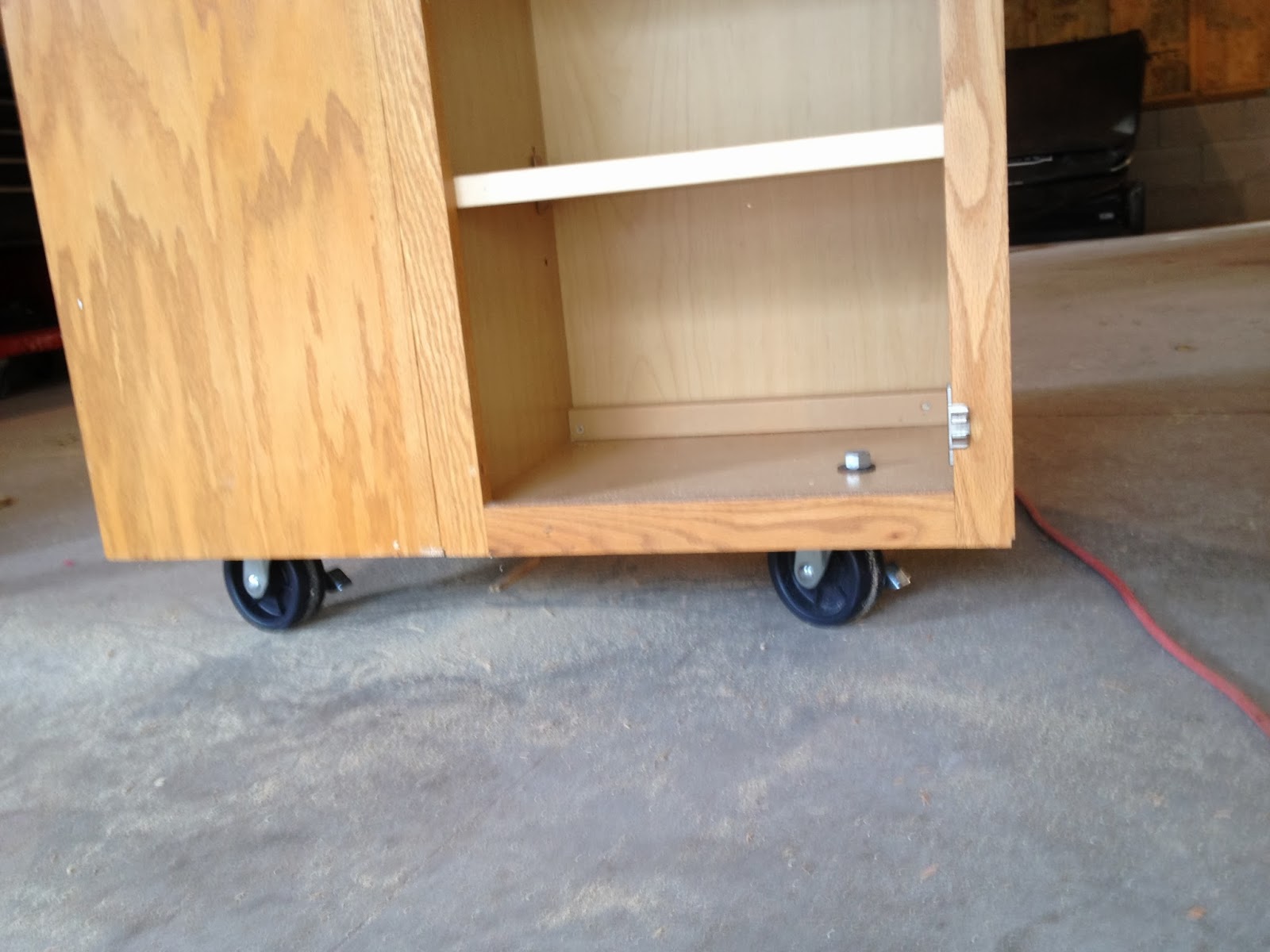 Kitchen cabinets on wheels What to Do with Old Kitchen Desk