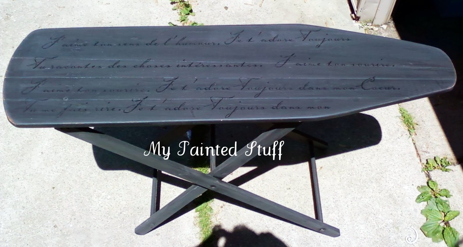 My Painted Stuff French Laundry Ironing Board