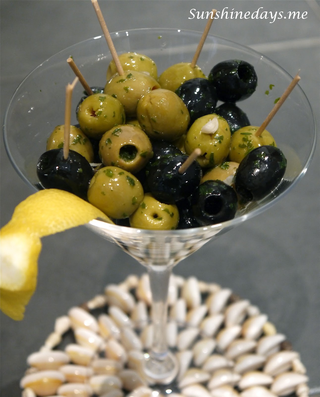 SunshineDays Vodka Olives
