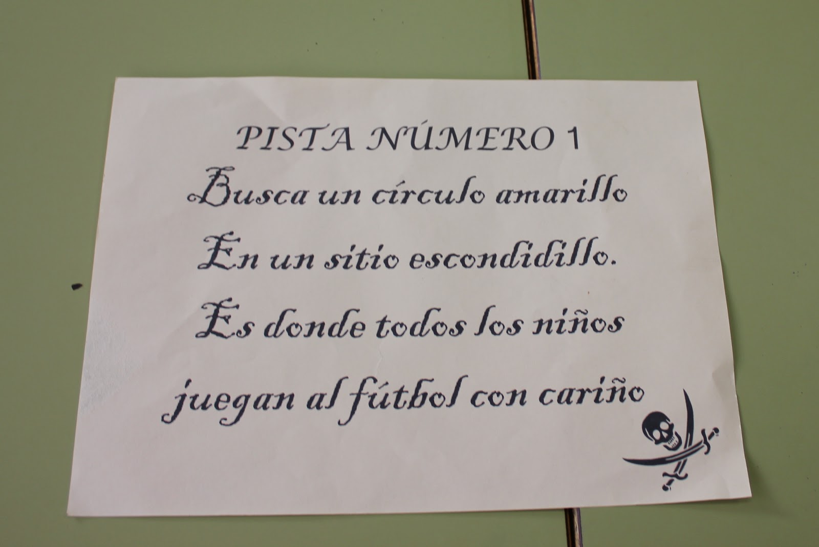 Infantil 5 años A La búsqueda del tesoro pirata.