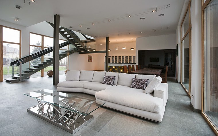 Turning interior staircase design Turning interior staircase design