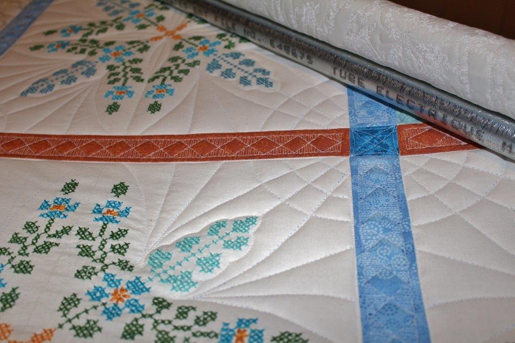 Sarah Lynn's Quilting Secondary Pattern, CrossStitch Block Quilt