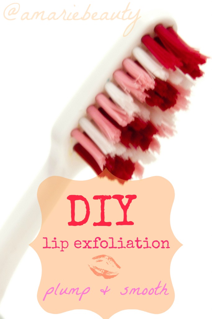 amariebeauty DIY Lip Exfoliation & Lip Plumping Bonus Tip Off Tuesday
