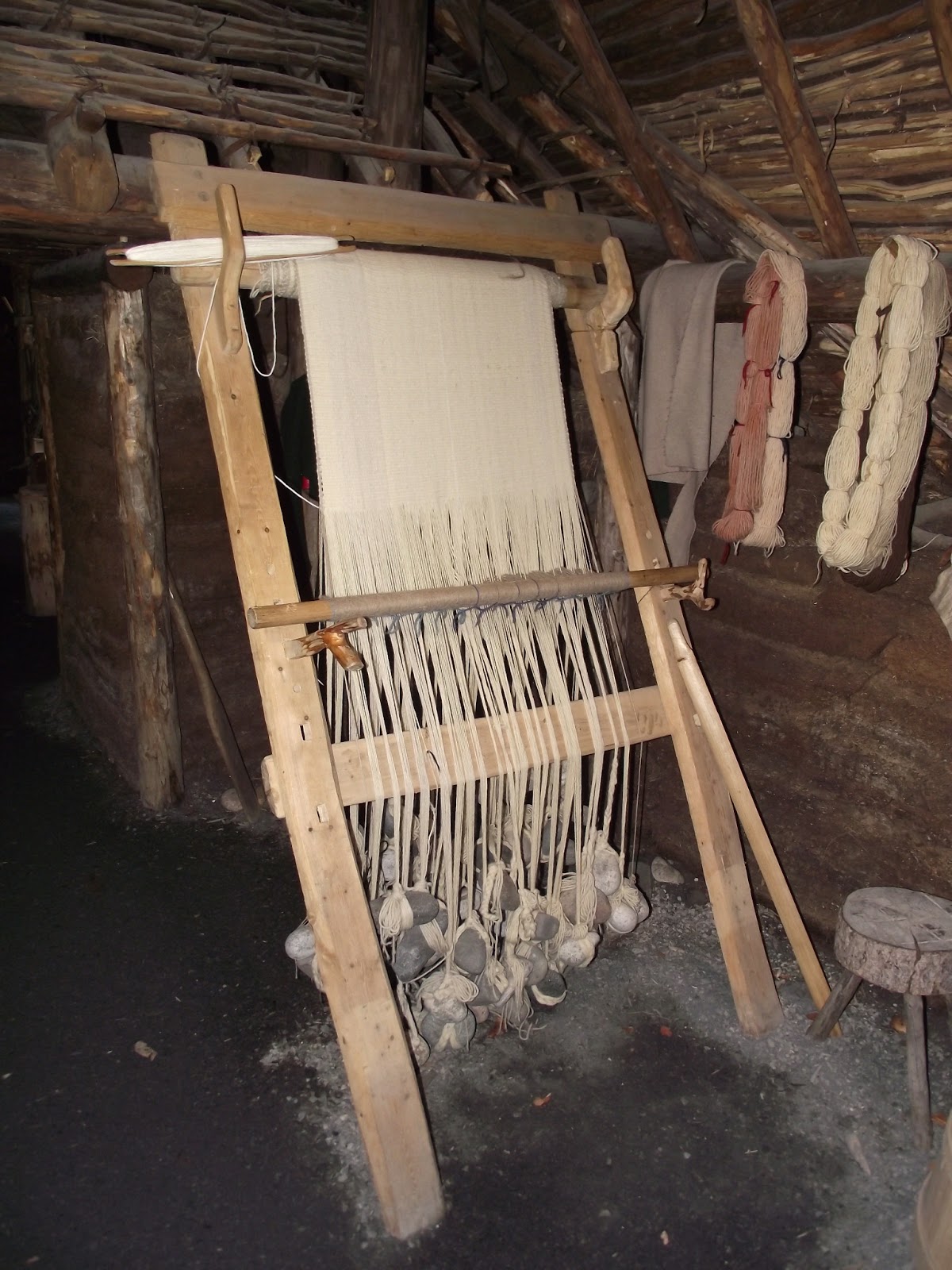 Mountainman's Mantra The Viking Weaving Loom