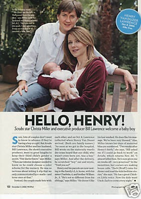 the MIND of a GIRL: Christa Miller and Bill Lawrence Welcome HENRY