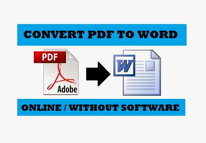 how to convert a document from pdf to word for editing