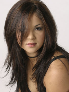 hair style for fine hairs long hair style with bangs long hair style ...