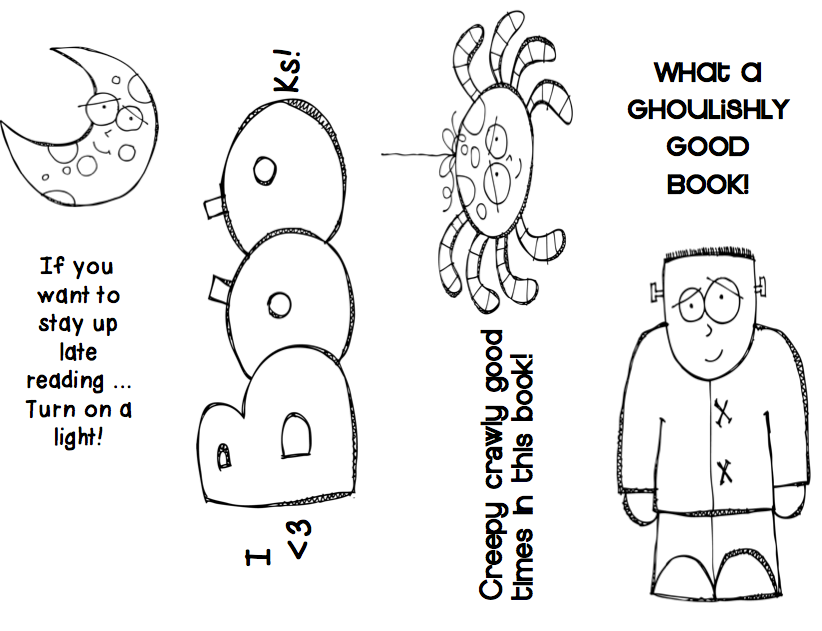 Ms. O Reads Books October Bookmarks