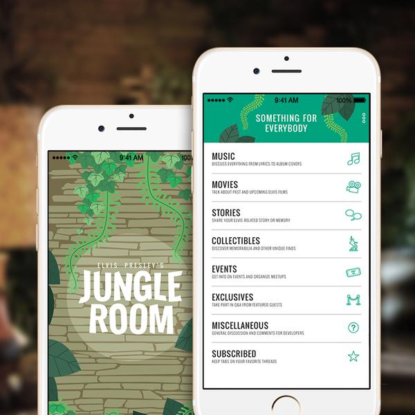 Down Jungle Room Elvis Presley