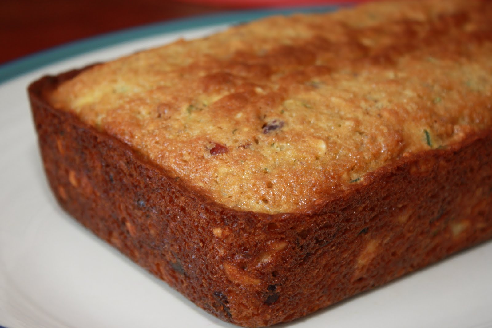 The Bitchin' Kitchin' Zucchini Bread with Dried Cranberries & Almonds