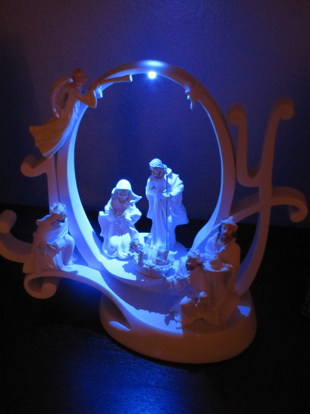Holiday Gift Guide 2012 Collections Etc. Lighted Joy Nativity Scene