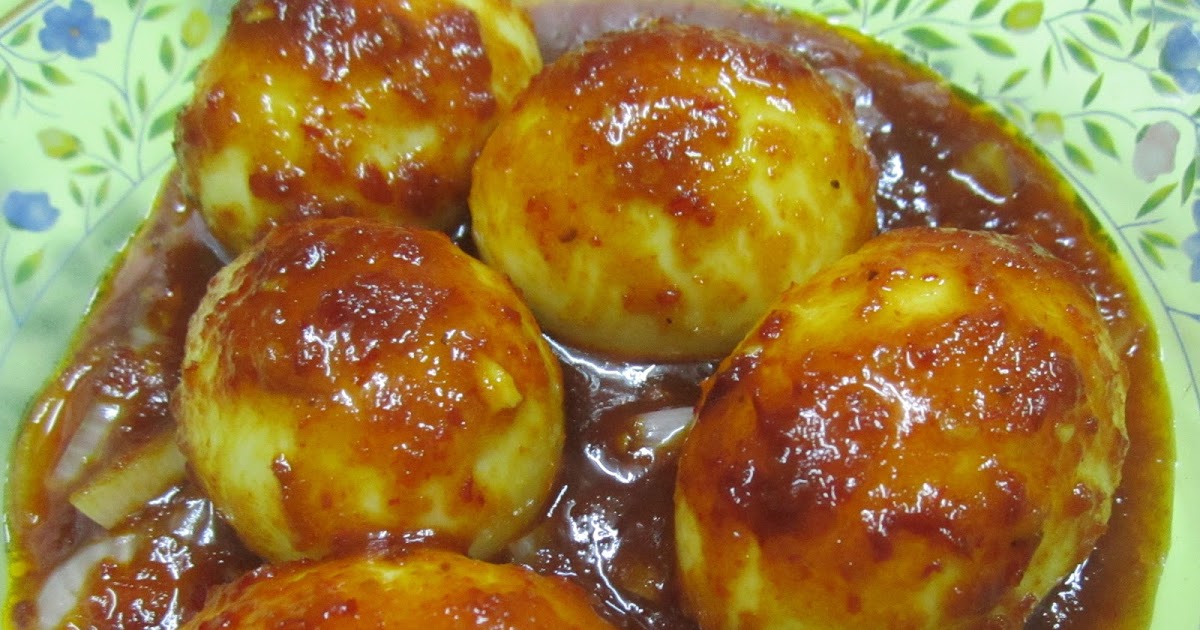 Masakan Dari Ibu Telur Rebus Sambal Tumis