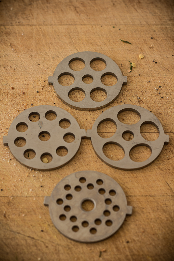 Custom Kitchen Aid Meat Grinder Plates