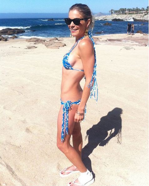 LeAnne RImes says she is not too skinny in bikini photos