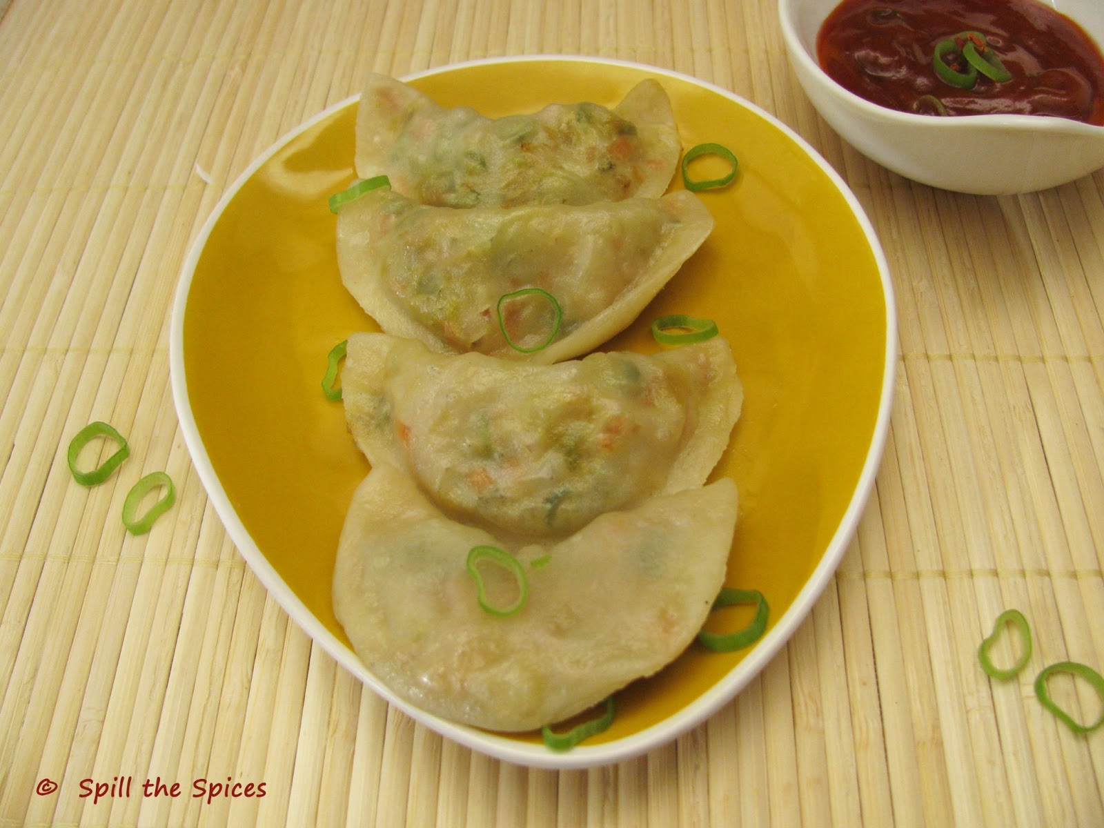Vegetable Momos Spill the Spices