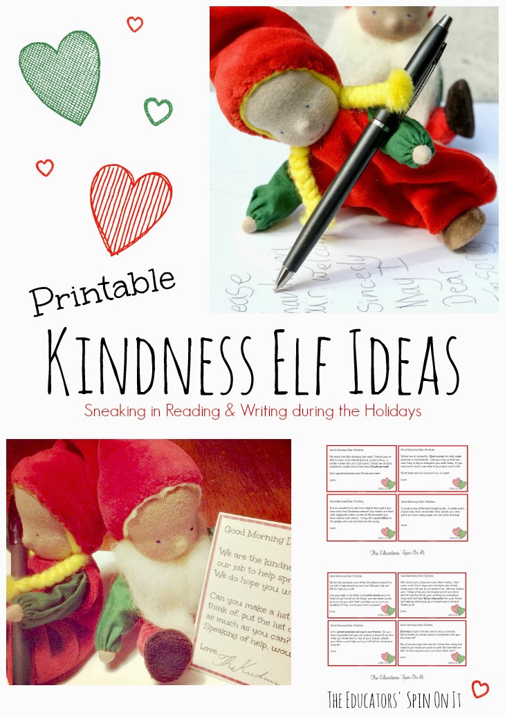 Cute Kindness Elves Free Printables for Busy Parents