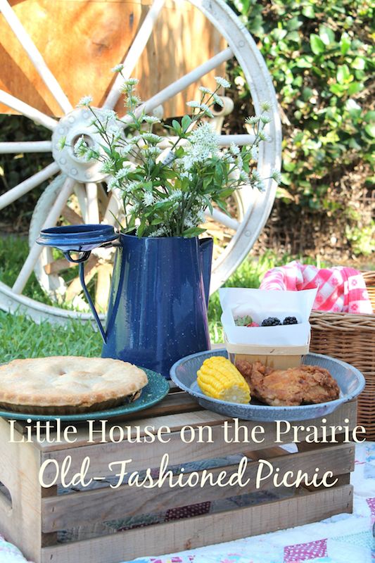 Little House on the Prairie OldFashioned Picnic LAURA'S little PARTY