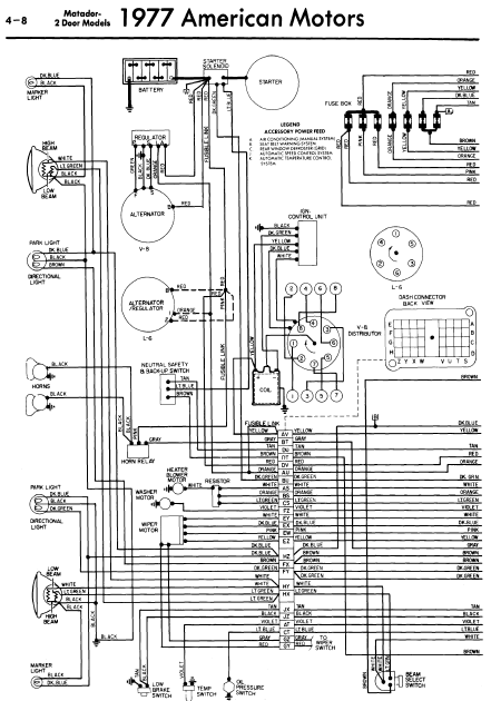 repair-manuals: American Vintage General Wiring Diagrams