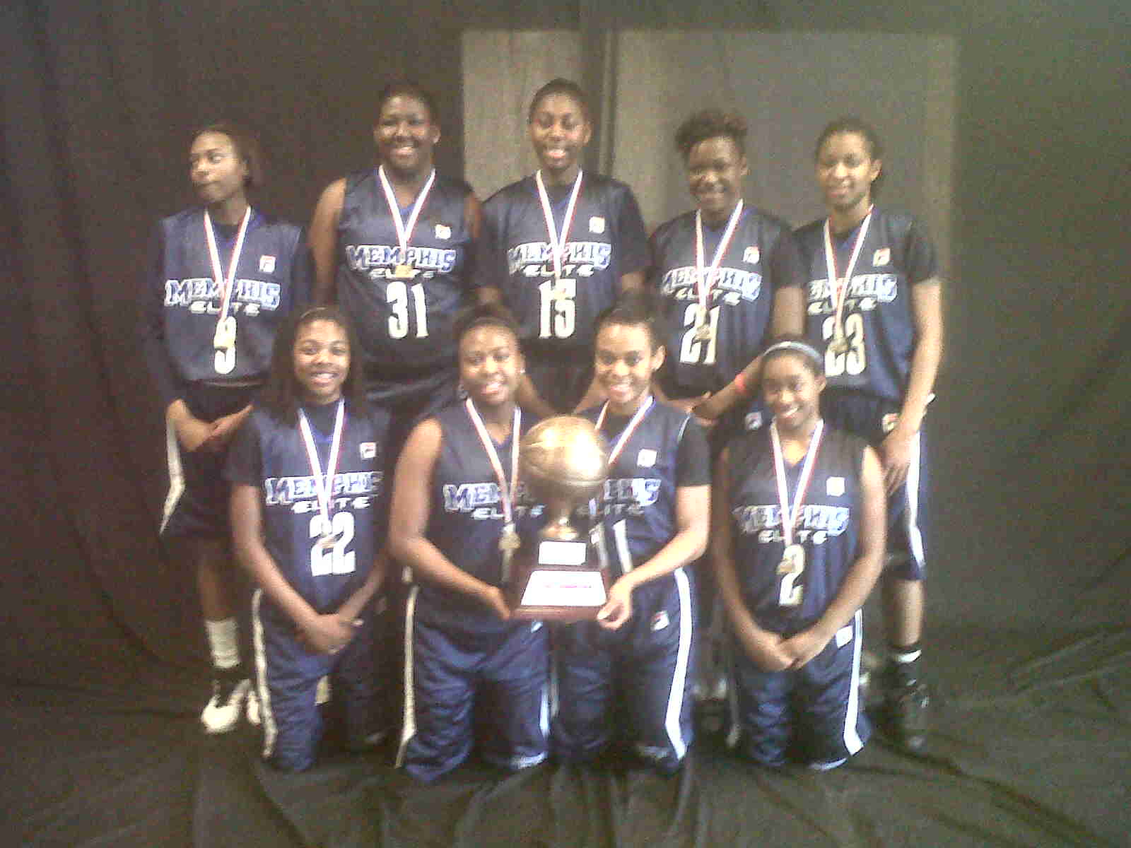 Memphis Girls Basketball Team Memphis Elite 14U AAU Tennessee State