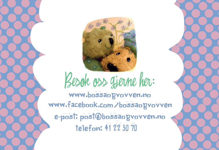 Barnas kosedyr - Bossa & Vovven - er på vei til å bli varemerke.