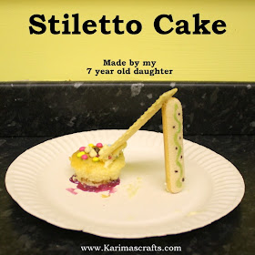 stiletto high heel cake