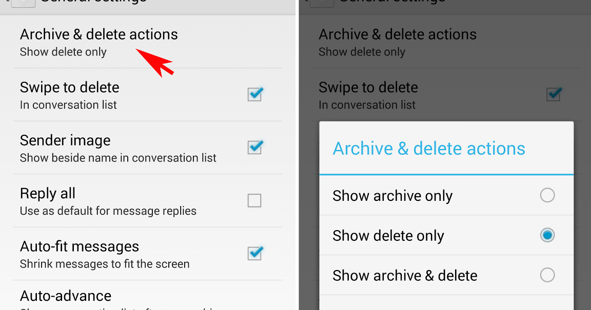 samsung mark text as unread