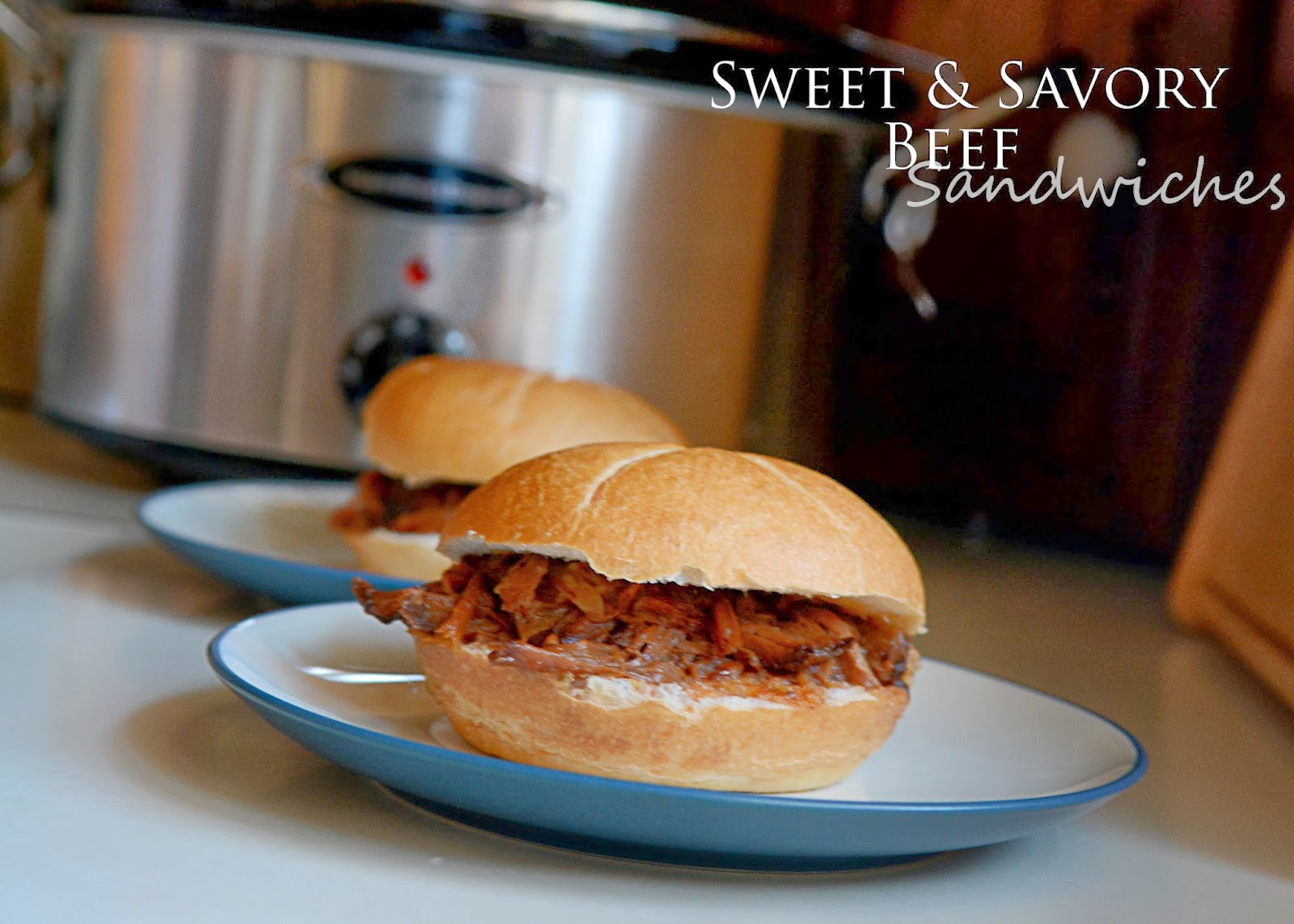 This Farm Family's Life Sweet and Savory Beef Sandwiches...