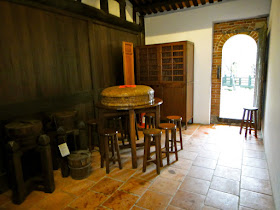 Dining Room at Lin An Tai Ancestral House Yuanshan Taipei