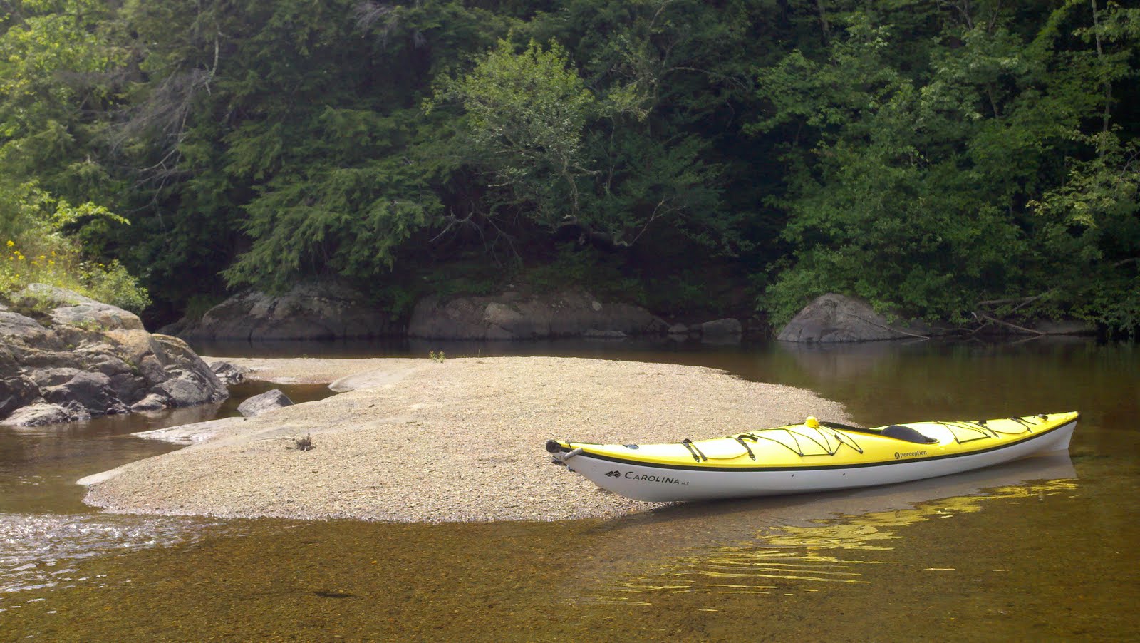 Off on Adventure Kayaking Schroon River 8/7/2011