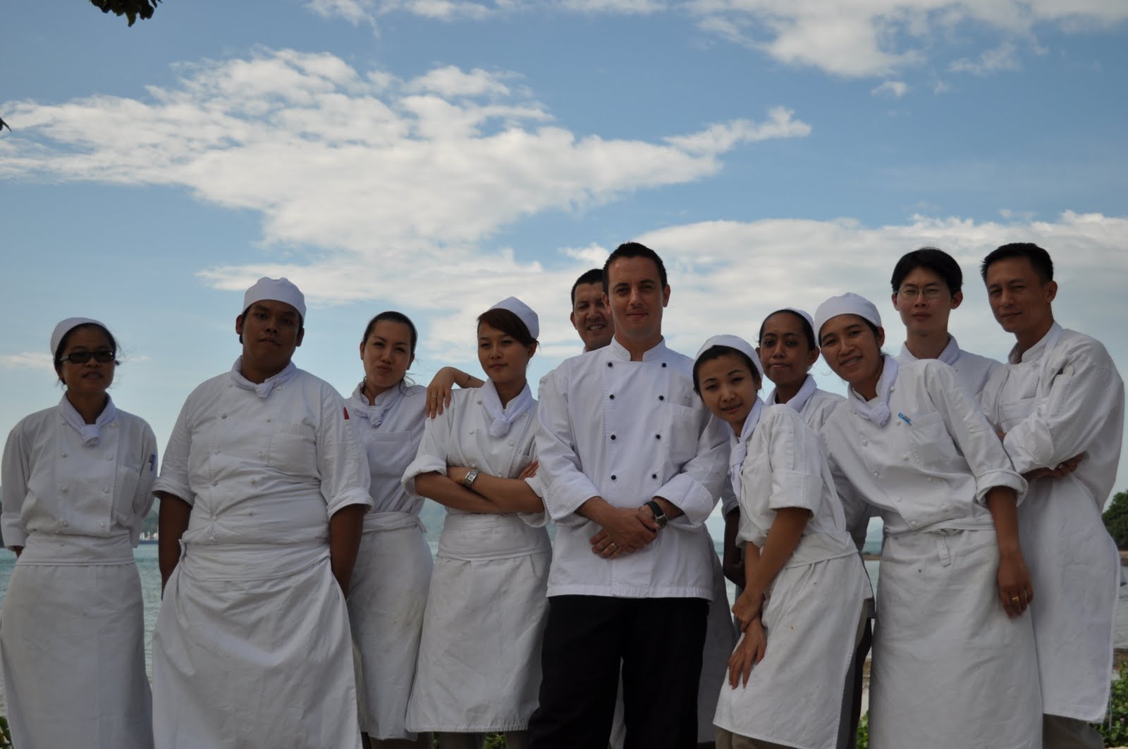 The Pastry Chef....at The Naka Island A Luxury collection Resort & Spa Phuket