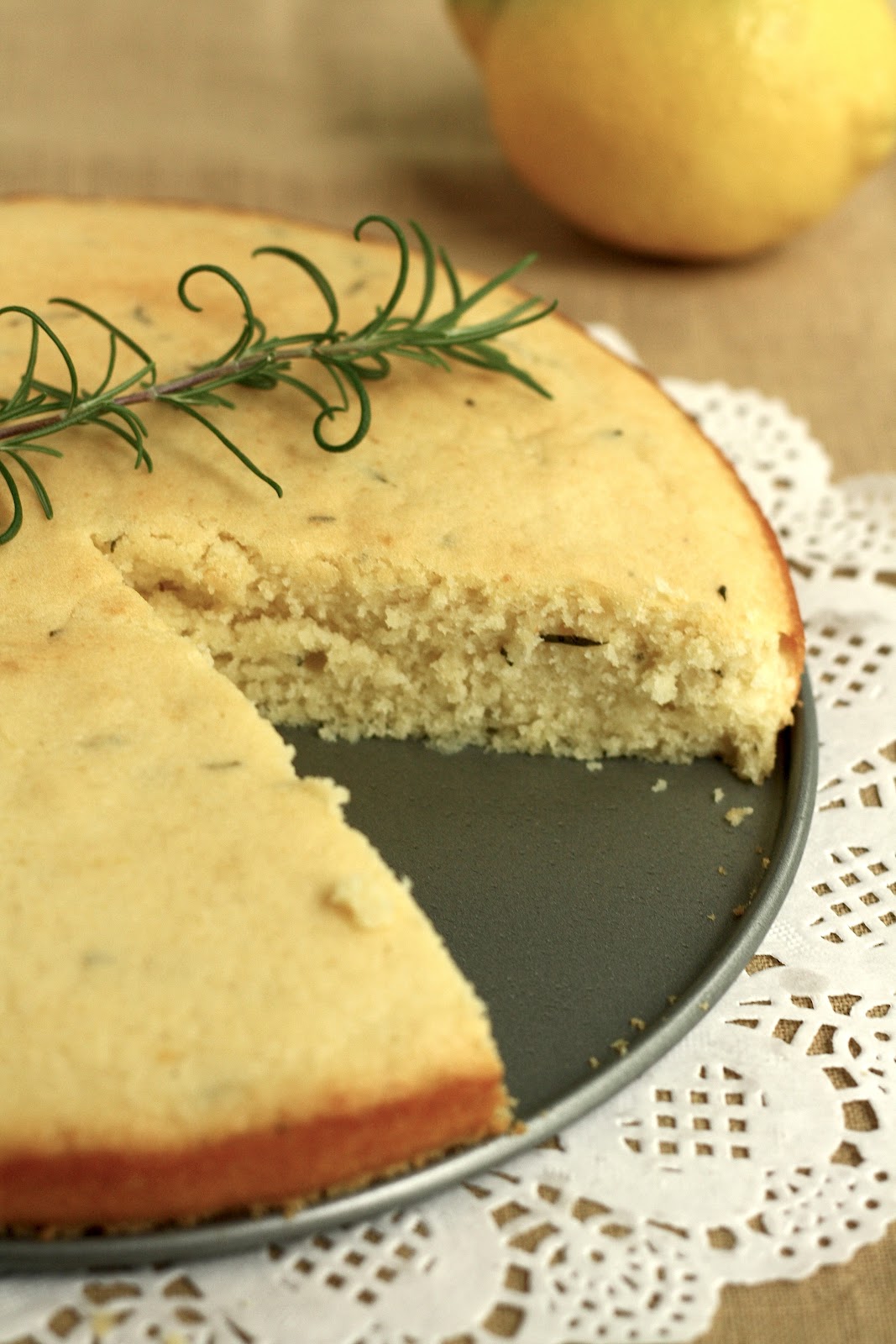 Rosemary Buttermilk Tea Cake hummingbird high a desserts and baking blog