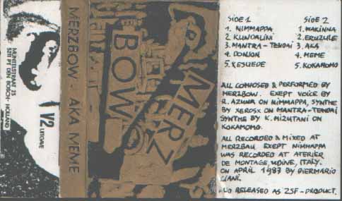 Merzbow Chant Merzbow Chant