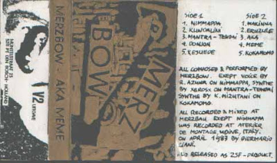 Merzbow Dying Mapa I Merzbow Dying Mapa I
