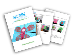 bugs puzzle, downlodable templates, paper toy, printable puzzle, toddler toy, insects, bogár puzzle, letölthető, papír játék