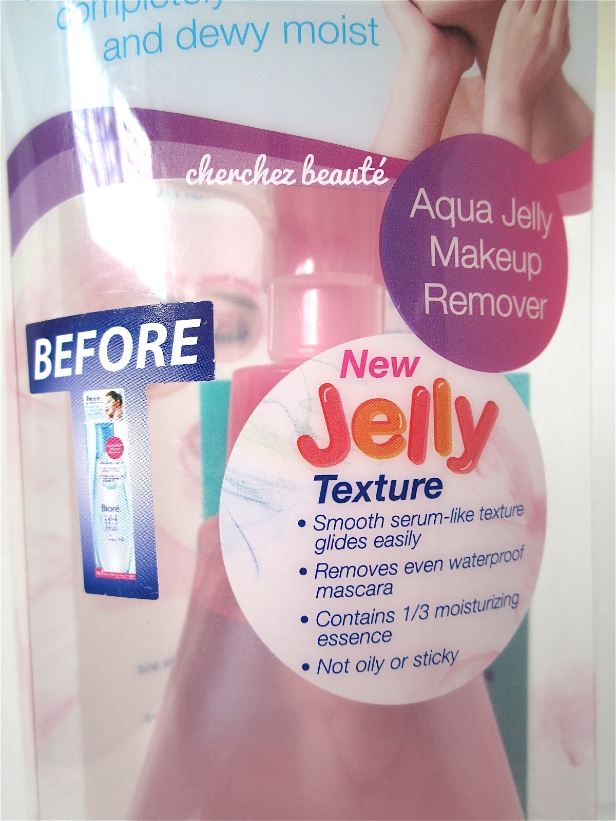 Cherchez Beauté Bioré Aqua Jelly Makeup Remover Review
