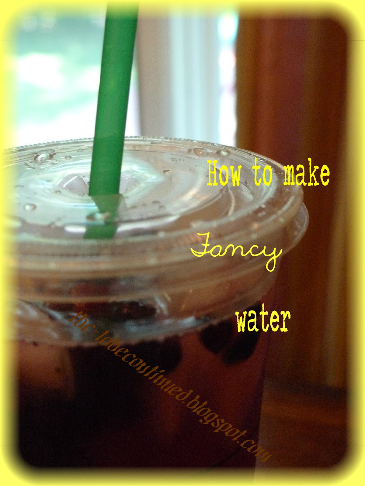 ToBeContinued Quicky "fancy" Water