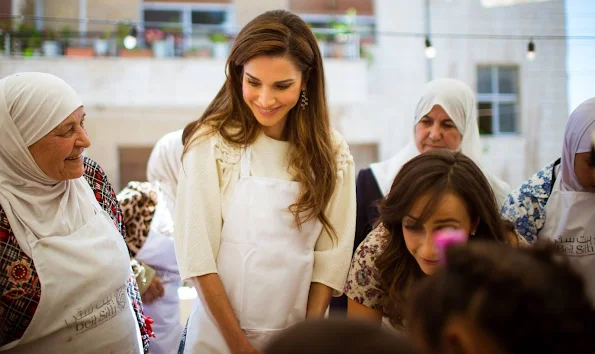 She attended the New English School in Jabriya, Kuwait, then received a degree in Business Administration from the American University in Cairo