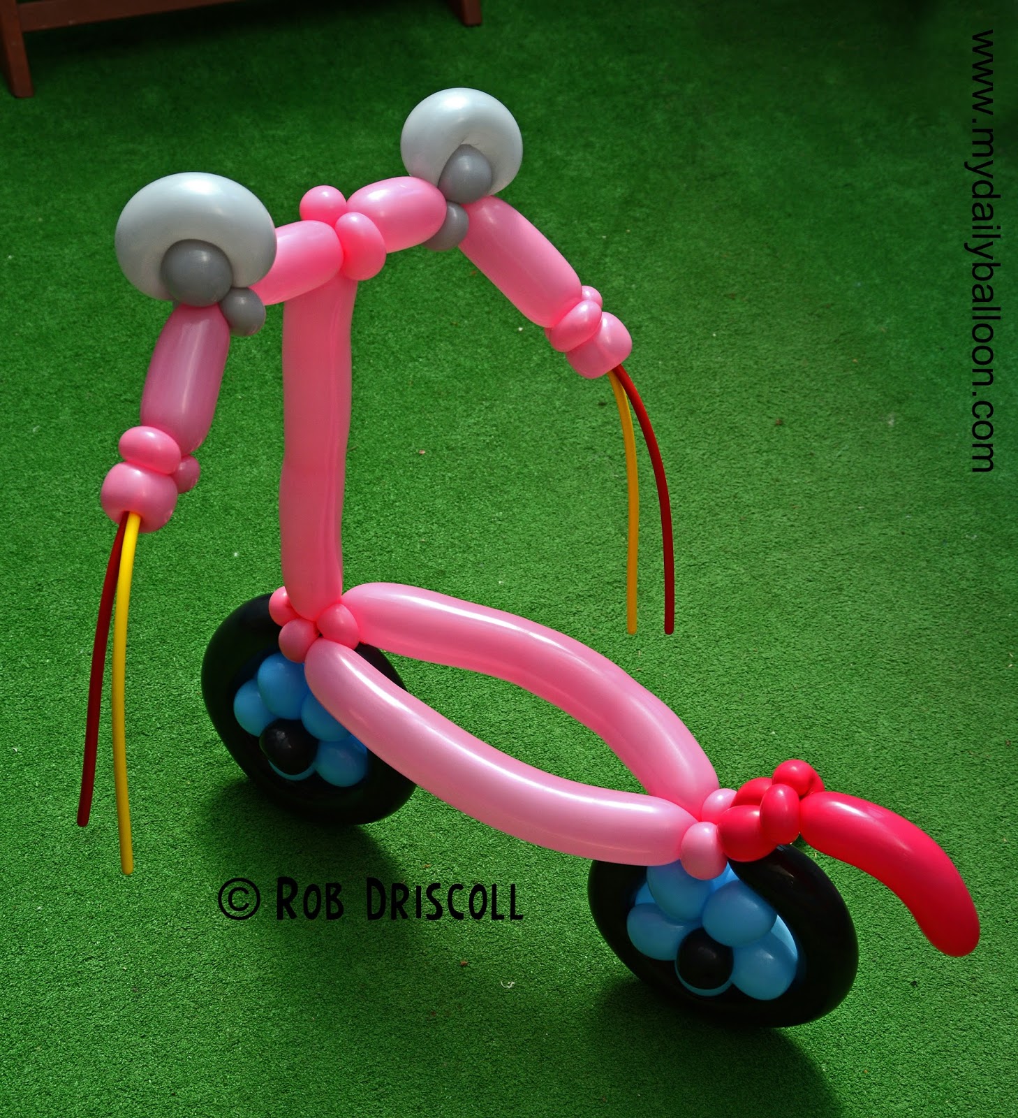 My Daily Balloon 8th August Scooter