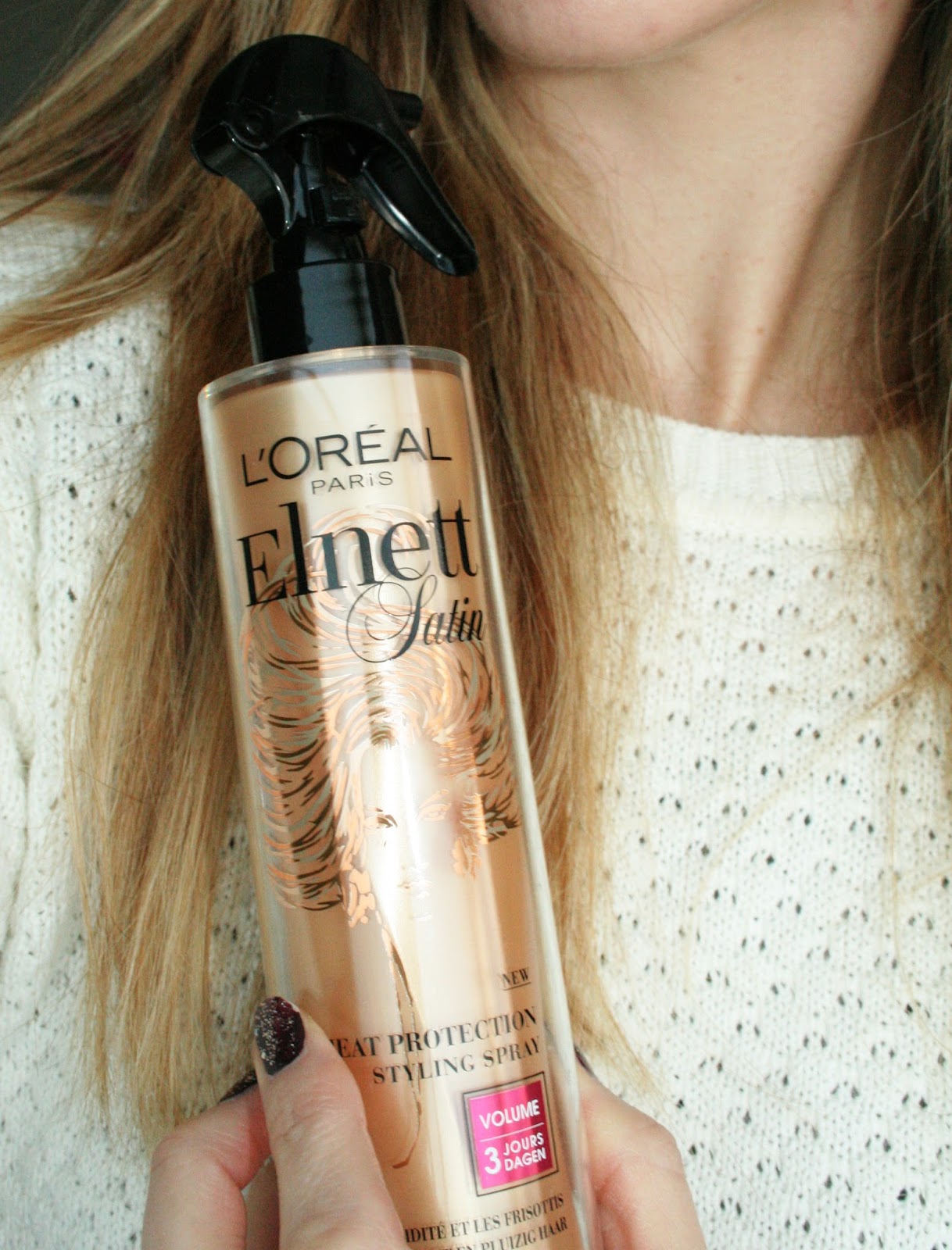 L'Oréal Satin Heat Protection Styling Spray A Beauty To Rock