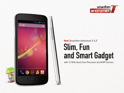 Spesifikasi Andromax T - Hp Android Quadcore termurah