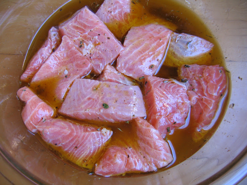 Yasemin's Kitchen Baked Salmon Wrapped in Grape Leaves Asma Yaprağında Somon