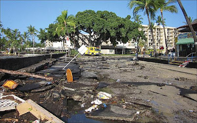 Tsunami hawaii kailua kona